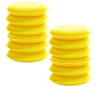 12Pcs Car Polishing Pads Polish Soft Foam Applicator Pads Practical Car Polishing Sponge Wax Applicator Sponge for Clean Car Vehicle Auto Glass