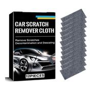 12pcs Car Scratch Remover Cloth, Deep Scratch Remover for Cars, Car Scratch Repair Kit, for Paint Repair, Water Spots, Surface Polishing, and Minor Blemishes, Suitable for All Vehicle Types (1 set)