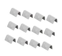 12Pcs Car Wind Rain Deflector Retaining Clips, Stainless Steel Fixing Clips for HEKO G3, Made of Superior Material, Ensure Secure Placement, Enhance Driving Safety