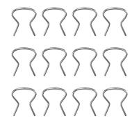 12PCS Car Window Crank Handle Retainer Clips,76980 Car Door Window Handle Crank Retaining Clips,Universal Door Lifter Metal Clip CrankHandle Spring Clip Replacement Auto Accessories for Most Cars
