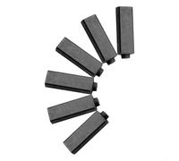 12pcs Carbon Brushes 4x5.5x17mm for Anchor Engine Electric Hair Dryer, General Replacement Parts Set, for Durable Motor Repair Accessories