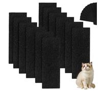 12Pcs Carbon Filter Compatible with Litter-Robot 3, Replacement Activated Charcoal Filters for Litter Box Absorb Odor and Controls Moisture on Pes Body, Keep Home Fresh