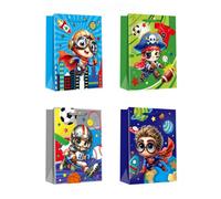 12Pcs Cartoon Gift Bags With Drawstrings Medium Candy Pouches Party Favor Bags For Kids Birthday And Events