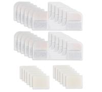 12pcs Cat Water Fountain Replacement Filters & 12 Pump Sponges Set, Compatible with FEELNEEDY FN-W17 3.2L/108oz Pet Fountain Filter Refills for Cats & Dogs