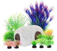 12Pcs Cave Hideouts for Betta Fish,Tanks, Caves & Rock Decor for Fish Decorations