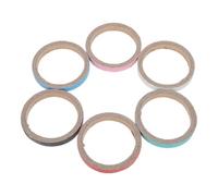12pcs Chewable Bagels Bird for Parrots and Macaws, Paper Material, Foot Training and Cage Enrichment, Interactive Foraging to Reduce Bird Boredom