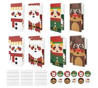 12pcs Christmas Money Wallets for Cash Gifts Greeting Cards Pack envelopes Christmas Money Envelopes Gift Card Christmas Cash Holder for Xmas Luxury, eco-Friendly for Family, Friends by Giftinghouse