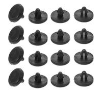 12pcs Clutch Pedal Stopper Clip Plastic Brake Light Switch Retainer Pad | Black Replacement Component for Clutch Pedals, Supports Switch Engagement, Helps Prevent Wear during Routine Vehicle Upkeep