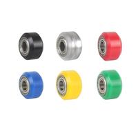 12PCS CNC POM wheel Bearing Pulley Small Big V-Slot Models Linear Bearings Idler Gear For 3D Printer Parts Openbuild distinctive(Small(yellow),12pcs)