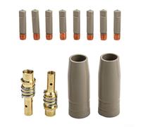 12PCS Coating Protection Nozzle Set for 15AK Innovative Design for Enhanced Welding Efficiency and Slag Management