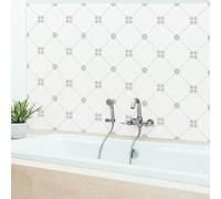 12pcs Colorful Geometric Pattern PVC Wall and Tile Decals Waterproof and Removable for Creating Decorative Wall Spaces (B)