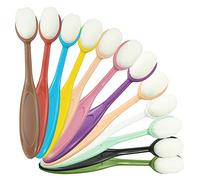 12Pcs Colorful Painting Brushes Set - Blending Brushes for Crafts, Ink, Paper Crafting, Cardmaking, Stamp Scrapbooking