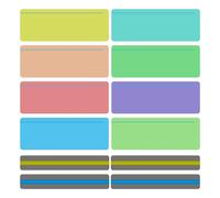 12Pcs Coloured Dyslexia Overlays Rulers, Dyslexia Aids,Guided Reading Highlight Strips, Dyslexia Overlay Ruler,Visual Aids Overlays Ruler,Overlay Reading Strips for Dyslexia and Reduce Visual Stress