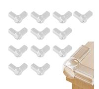 12PCS Corner Protectors,Skirting Board Children Protection, Table Corner Protectors for Kids, Airbag Furniture Corner Guard, Strong Adhesion, Baby Proofing Clear Table Protector, Baby Bump Protection