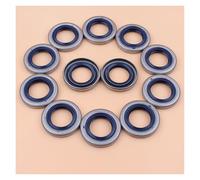 12Pcs Crankshaft Oil Seals for Husqvarna 51 55 254 257 262 357 359 357XP for Chain Saw Chainsaw Parts 505275719, 505 27 57 19