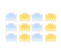12pcs Decorative Mini Hair Claw Plastic Clip Set for Women