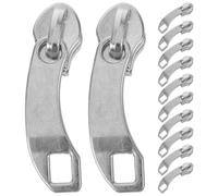 12pcs Detachable Zipper Pull Replacement for Luggage and Travel Bags