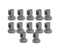 12PCS Dishwasher Wheels Top Basket Wheel,Compatible For Aeg/Electrolux/Favorit/Privileg/Zanussi, Dish Washer Upper Wheel Kits Spare Parts