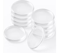 12PCS Door Stopper Wall Handle, Self-Adhesive Round Door Knob Wall Shield, Noise Dampening Bumper Pads for Handle Impact, Cushion Door Guard for Home, Office & Furniture Protection