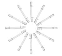 12pcs Drawer Slide Fixing Clip with Spring Loaded Double Loop Design | Silver Metal Hardware, Anti Slip Finish, for Sliding Doors and Office Cabinets, Quieter Closing and Detachment Control