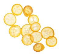 12pcs Dried Pressed Fruit Slices Small Orange Plant for DIY Crafts