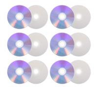 12pcs Dvd R Blank Discs 4.7gb Writable Plastic Write Once Audio | Office and Classroom Use, Phone Call Recording, White Finish, CD Dvd Players Compatibility