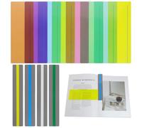 12pcs Dyslexia Overlay Ruler Kit,2 Sizes 8 Colors Overlays Reading Guide Highlight Strips Tracking Rulers,Reading Overlay Highlight Strips for Visual Stress Dyslexia Reading Aids