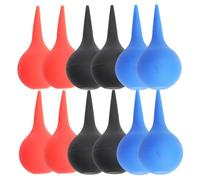 12Pcs Ear Syringe, 30ml Soft Elastic Silicone Ear Bulb Syringe, Reusable Suction Device for Safe and Effective Wax Removal Suction Device