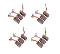 12PCS Electric Forklift Accessories Motor Carbon Brushes, J204 Type, High Copper, 91325 Size