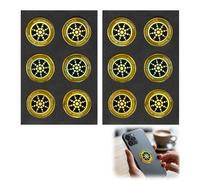 12pcs EMF Protection Stickers for Cell Phones, EMF Blocker, EMF Stickers for Phones, Effective Protection Blockers for Electronic Devices WiFi Smart Phones Tablets Laptops Computers TV Monitors