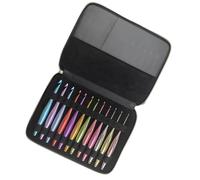 12Pcs Ergonomic Crochet Hook Aluminum Hook for Knitting Sweater Scarves Bag Socks 3.0mm-10mm Needle Colored Knitting Needle Aluminum