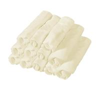 12Pcs Face Cradle Covers Massage Table Headrest Covers for Salon Bed SPA Bed Beige 33x33cm