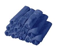12Pcs Face Cradle Covers Massage Table Headrest Covers for Salon Bed SPA Bed Blue, 33x33cm