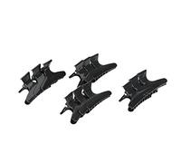 12Pcs Fashion Plastic Hairdressing Tool Butterfly Hair Salon Section Clip Clamps Holds Tight Ideal for Pulling Back Necessary Daily Life