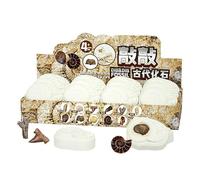 12Pcs Fossil Dig Kit for Kids, Science Excavation Kits with Realistic Ancient Fossil Replicas | STEM Archaeology Science Experiments Educational Toy for Boys & Girls Hands-On Discovery Learning