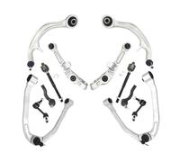 12Pcs Front Upper Lower Control Arm Sway Bar Link Tie Rod Suspension Kit Compatible For INFINITI G35 Compatible For NISSAN RWD 2WD 350Z 2003-2009