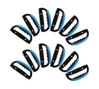 12pcs G Type Portable Speaker Handle Replacement 108mm Blue Black | Plastic Thickened Build, Dual Colour Finish, Secure Carry for Radios, Cases, Rehearsal Rooms