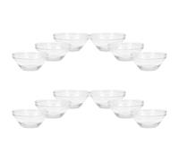 12pcs Glass Facial Mask Bowls for Mixing and Salon Spa Use