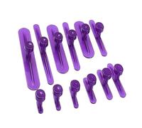 12pcs Glue Tabs Dent Removal Tools Dent Removal Tool Car Body Glue Tabs Nylon Auto Repair Part for Dent Lifter Slide Hammer