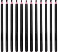 12pcs Grease Pencils Wax China Marker Pencils, Black Peel-Off Self Sharpening Crayons for Glass Metal Wood Ceramic Leather Fabric Non-Porous Surfaces Garden Marking Tools for DIY Crafts Tailoring Cray