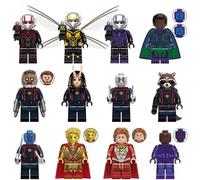 12PCS Guardians of the Galaxy Rocket Raccoon Ant-Man Minifigures Building Blocks Toy Fit Lego
