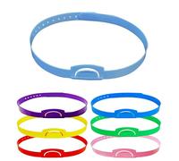 12pcs Guess Who Who's Game Headbands,Insertable Cards 6 Colours Headbands Board,Games for Kids Friends and Family Party Activities Game,Only Headband, No Card (Blue, 5pcs)
