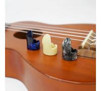 12Pcs Guitar Plectrums Finger Picks Replacement Flat Thumbpicks Guitar Finger Pick Mandolin Banjo Fingers Enduring Plectrums