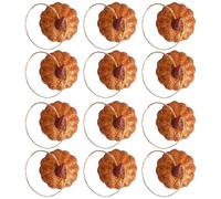 12pcs Halloween Tree Baubles Glittery Mini Pumpkin Decorations Small Foam Pumpkin Hanging Ornaments Artificial Pumpkin Accessories Halloween Hanging Tree Balls Pendants For Autumn Holiday Party Props