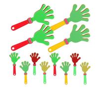 12pcs Hand Clapper Plastic Noisemaker 19Cm Applause Maker For Party Carnival Festival Entertainment Supplies Instrument Game for Sporting Events Party
