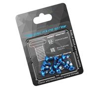 12PCS Heavy Duty T25 Screws Rust Quick Install for Bike Disc Brakes Cycle Disc Driveshaft Screws