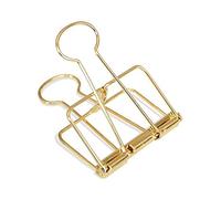 12Pcs Hollow Out Long Tail Wire Binder Clips Paper Binder Clip Large 51mm