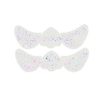 12pcs,Holographic Multicolor Glitter Freckles Face Tatto,Glitter Tattos,Sparkle Makeup Patches,Gl/itter Ta/tto Stencils,G/litter F/ace Paint,F/ace G/litter StickersTemporary Tatt/os for Women,Purple