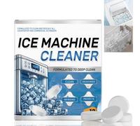 12Pcs Ice Machine Cleaner & Descaler Tablets,Ice Machine Cleaner Maker Descaler,12 Clean Tablets for Ice Makers,Remove Odor and Extend Service Life,Convenient to Operate,Long Lasting Usage Effect