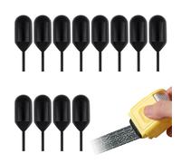 12Pcs Identity Theft Protection Roller Stamp Ink,Black Replacement Rolling Ink Refills,for Confidential Roller Stamp, ID Security Theft Protection Roller Stamp Inks Replacement